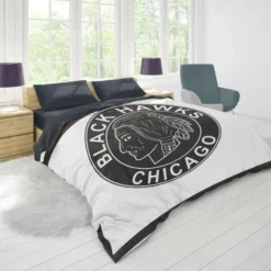 Chicago Blackhawks Energetic NHL Ice Hockey Team Duvet Cover 1