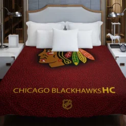 Chicago Blackhawks Excellent NHL Hockey Team Duvet Cover