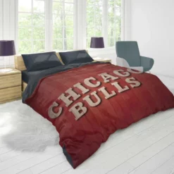 Chicago Bulls Professional NBA Basketball Club Duvet Cover 1