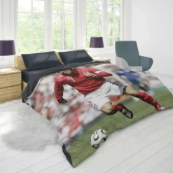 Classic English Fottball Player David Beckham Duvet Cover 1