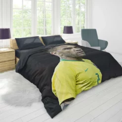 Classic Football Player Dani Alves Duvet Cover 1