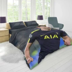 Classic Football Player Harry Kane Duvet Cover 1