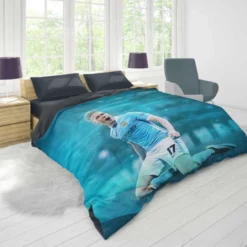 Classic Football Player Kevin De Bruyne Duvet Cover 1