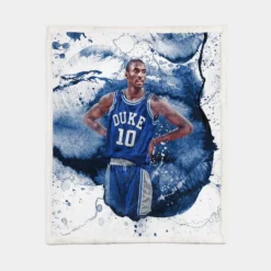 Classic NBA Basketball Player Kobe Bryant Sherpa Fleece Blanket 1
