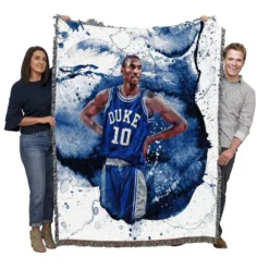 Classic NBA Basketball Player Kobe Bryant Woven Blanket