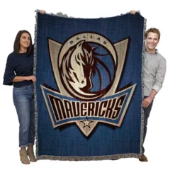 Classic NBA Basketball Team Dallas Mavericks Woven Blanket