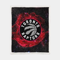Classic NBA Toronto Raptors Sherpa Fleece Blanket 1