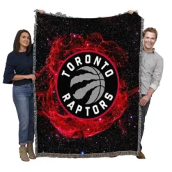 Classic NBA Toronto Raptors Woven Blanket