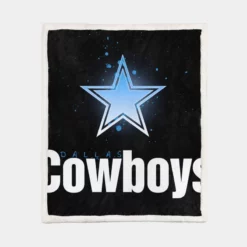 Classic NFL Football Team Dallas Cowboys Sherpa Fleece Blanket 1