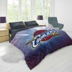 Cleveland Cavaliers American Professional Basketball Team Duvet Cover 1