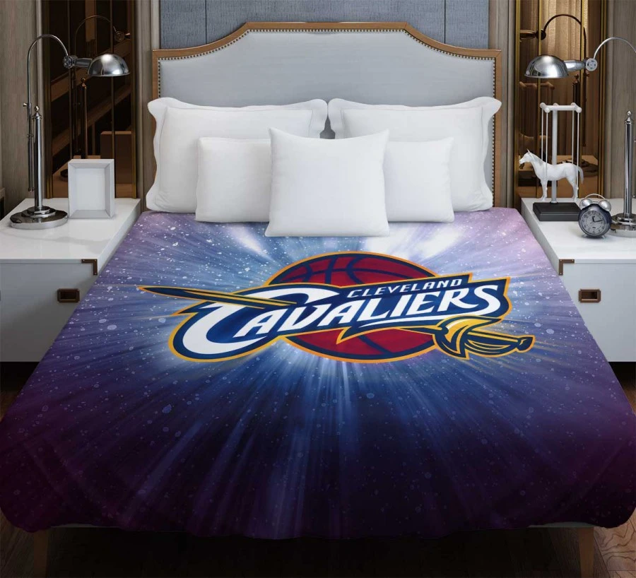 Cleveland Cavaliers American Professional Basketball Team Duvet Cover
