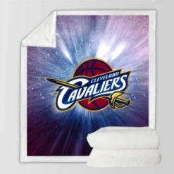 Cleveland Cavaliers American Professional Basketball Team Sherpa Fleece Blanket