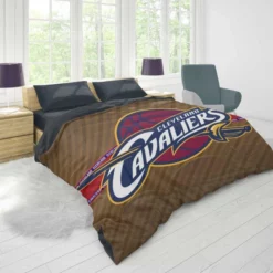 Cleveland Cavaliers Energetic NBA Basketball Team Duvet Cover 1