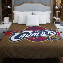 Cleveland Cavaliers Energetic NBA Basketball Team Duvet Cover