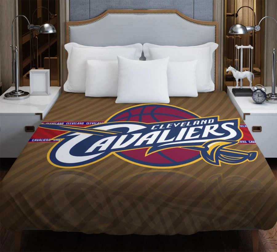 Cleveland Cavaliers Energetic NBA Basketball Team Duvet Cover