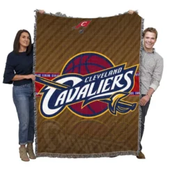 Cleveland Cavaliers Energetic NBA Basketball Team Woven Blanket