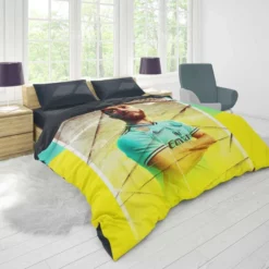 Clever Madrid sports Player Karim Benzema Duvet Cover 1