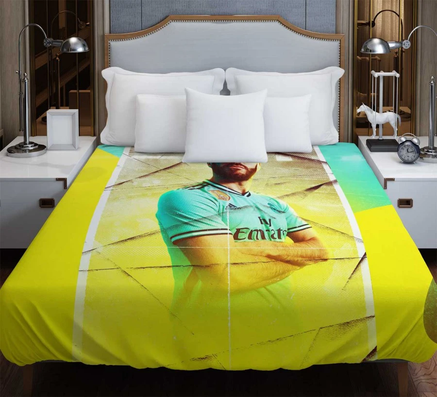 Clever Madrid sports Player Karim Benzema Duvet Cover