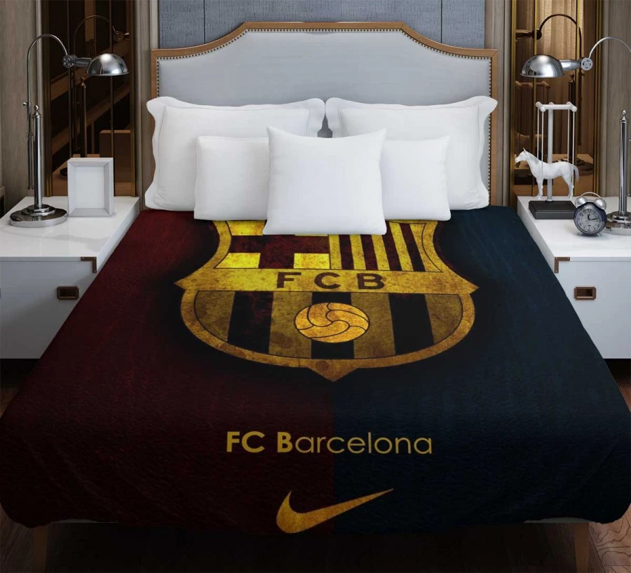 Clever Spanish Football Club FC Barcelona Duvet Cover