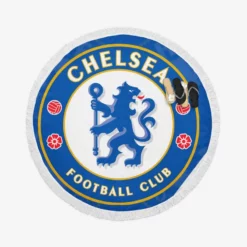 Club World Cup Champions Chelsea Round Beach Towel