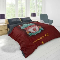 Club World Cup Football Club Liverpool Logo Duvet Cover 1