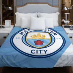 Club World Cup Soccer Team Manchester City FC Duvet Cover
