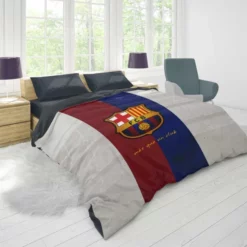 Club World Cup Winning Team FC Barcelona Duvet Cover 1