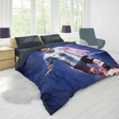 Committed sports Player Lionel Messi Duvet Cover 1