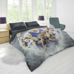 Competitive NBA Basketball Stephen Curry Duvet Cover 1