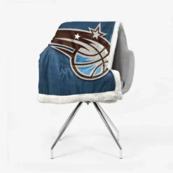 Competitive NBA Basketball Team Orlando Magic Sherpa Fleece Blanket 2