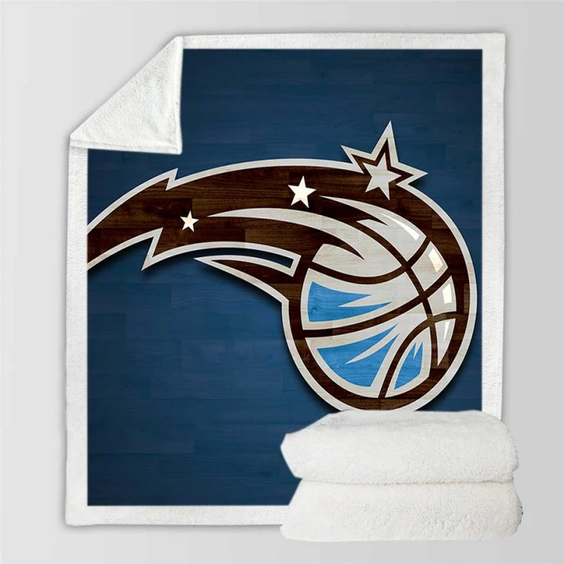 Competitive NBA Basketball Team Orlando Magic Sherpa Fleece Blanket