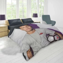 Consistent Football Player Neymar Jr Duvet Cover 1