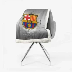 Consistent Spanish Soccer Team FC Barcelona Sherpa Fleece Blanket 2