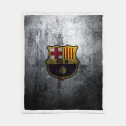 Copa Eva Duarte Team FC Barcelona Sherpa Fleece Blanket 1