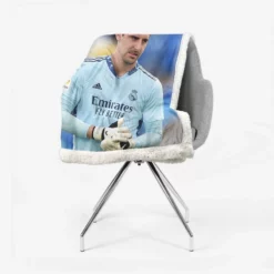 Copa del Rey Football Thibaut Courtois Sherpa Fleece Blanket 2