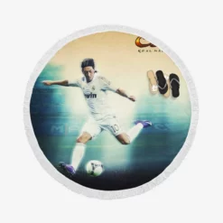 Copa del Rey Sports Player Mesut Ozil Round Beach Towel