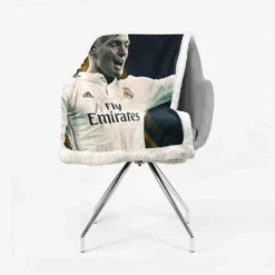 Copa del Rey Sports Player Toni Kroos Sherpa Fleece Blanket 2