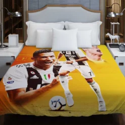 Cristiano Ronaldo CR7 Football Player Duvet Cover