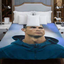 Cristiano Ronaldo CR7 Portuguese Player Duvet Cover