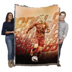 Cristiano Ronaldo Elite Portugal Player Woven Blanket