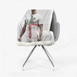 Cristiano Ronaldo Greatest Of All Tme Sherpa Fleece Blanket 2