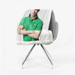 Cristiano Ronaldo Green T Shirt Young Sherpa Fleece Blanket 2