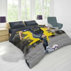 Cristiano Ronaldo Juve Serie A Soccer Player Duvet Cover 1