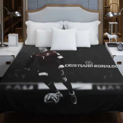 Cristiano Ronaldo Portugal Forward Football Player Duvet Cover