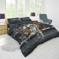 Cristiano Ronaldo Records for most Appearances Goals Duvet Cover 1