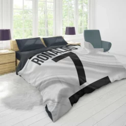 Cristiano Ronaldo dos Santos Aveiro Player Duvet Cover 1