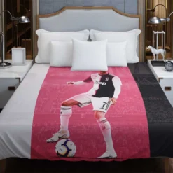 Cristiano Ronaldo in juventus Club Duvet Cover