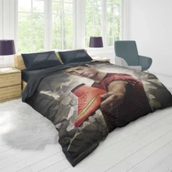 Cristiano Ronaldo sportive Football Player Duvet Cover 1