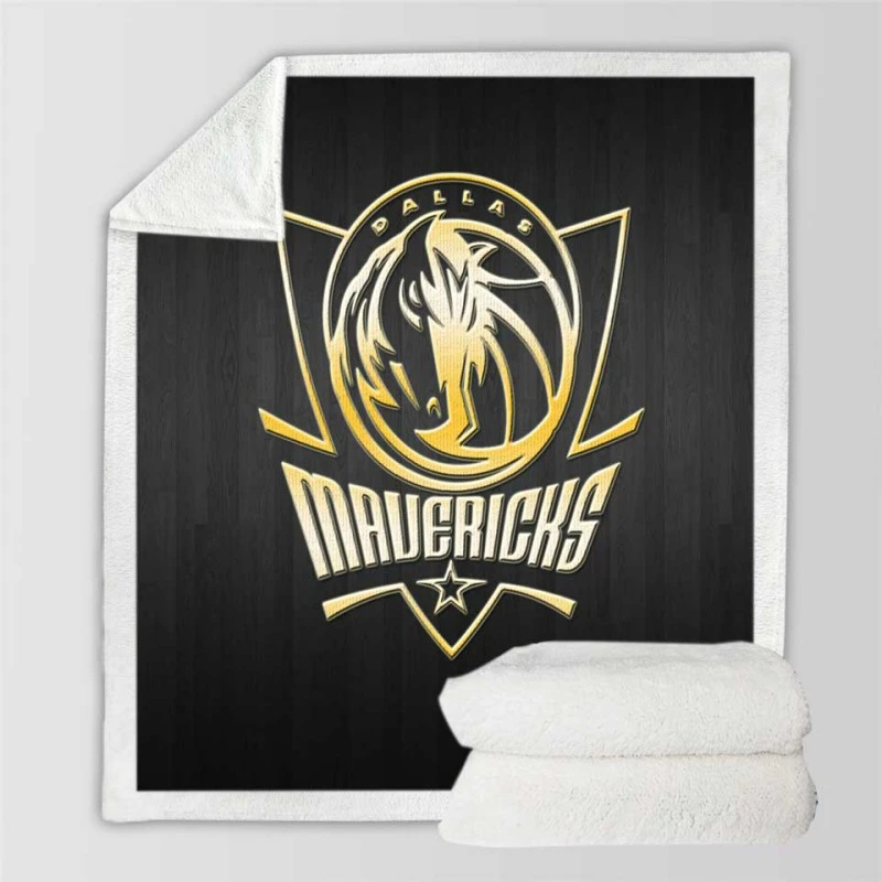 Dallas Mavericks American professional Basketball Team Sherpa Fleece Blanket