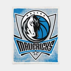 Dallas Mavericks Exciting NBA Basketball Team Sherpa Fleece Blanket 1